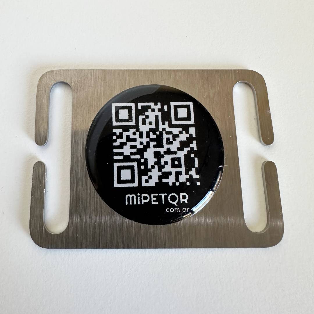 Pasador QR NEGRO Abierto p/collar 3 cm